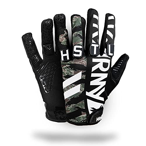 HK Army Freeline Knucklez Customizable Paintball Gloves - Tigerstripe - Medium