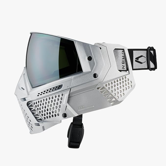 CRBN Paintball Zero GRX Goggle - More Coverage (ELMT Silver)