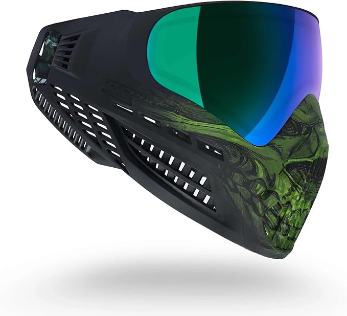 Virtue VIO Ascend Thermal Paintball Goggles/Masks (Acid Skull LE), Adjustable