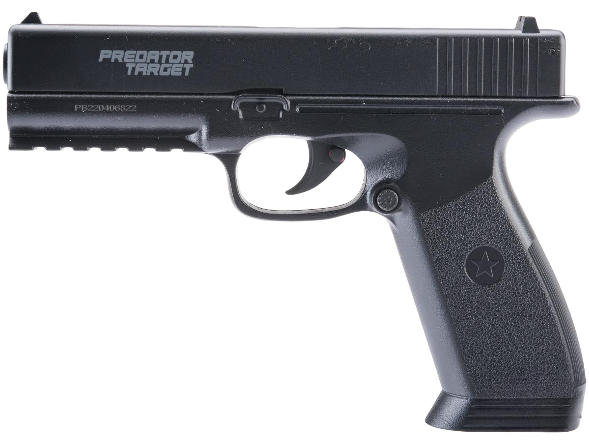 Matrix Predator Target 4.5mm CO2 Airgun Air Pistol (Color: Black / Gun Only)