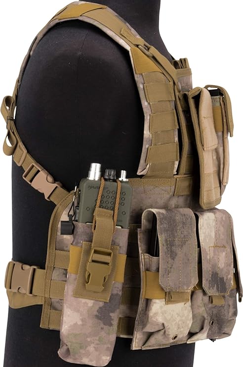 Evike Matrix Special Operations RRV Style Airsoft Chest Rig (Arid Camo) - V2