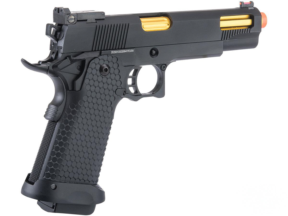 Matrix X Full Metal OTS .45 Tactical Hi-CAPA Gas Airsoft Pistol w/Case(Mod-7)