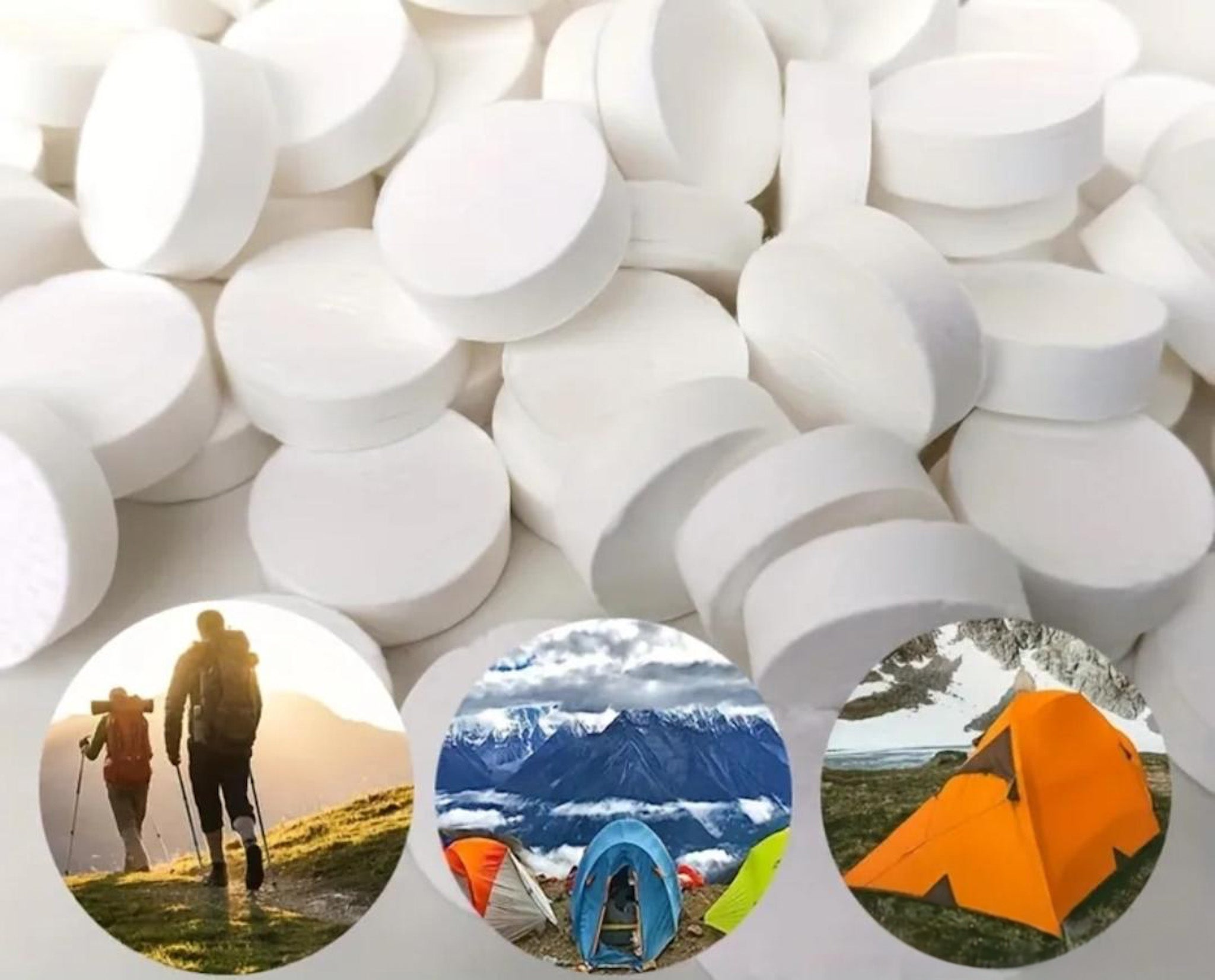 Aqua Cloth for Extreme Sports Outdoor Camping (Count: 100 pcs)