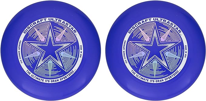 Discraft 175 Gram Ultra Star Sport Disc - 2 Pack