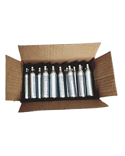 3Skull 12 Gram CO2 Premium Cartridges for Paintball and Airsoft - 10 Pack