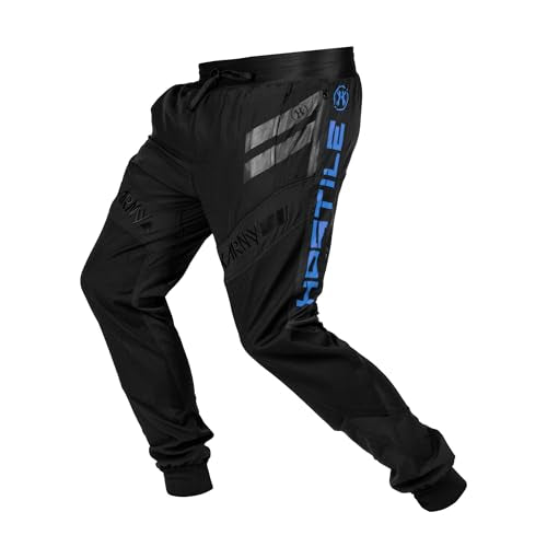 HK Army TRK Jogger Paintball Pants - Blue Paintball Clothing for Men (XL)