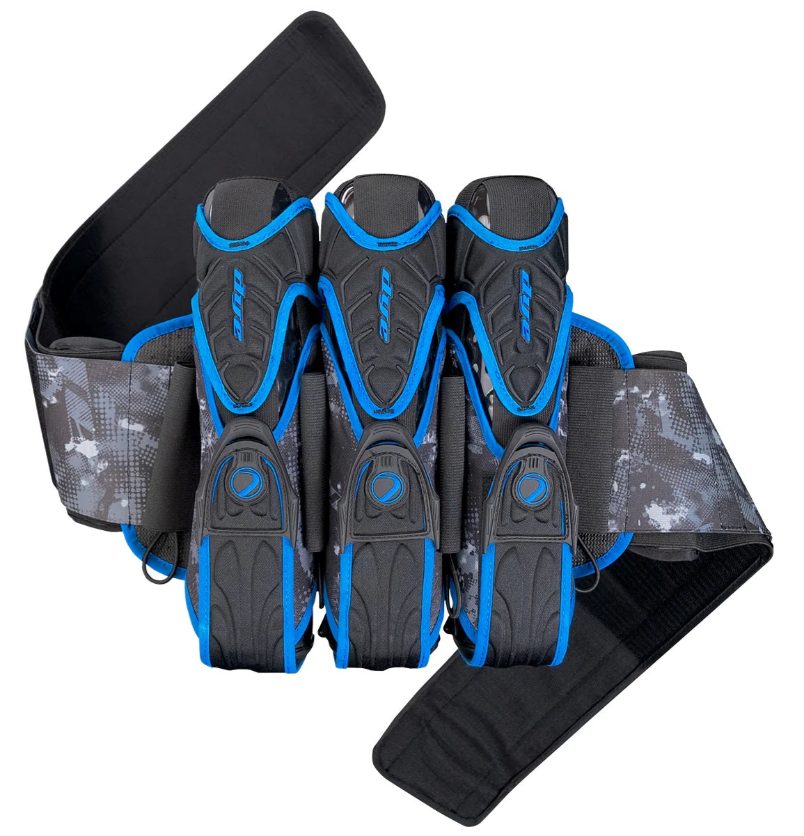Dye Assault Pack Pro Harness (Black/Blue, 3+4)