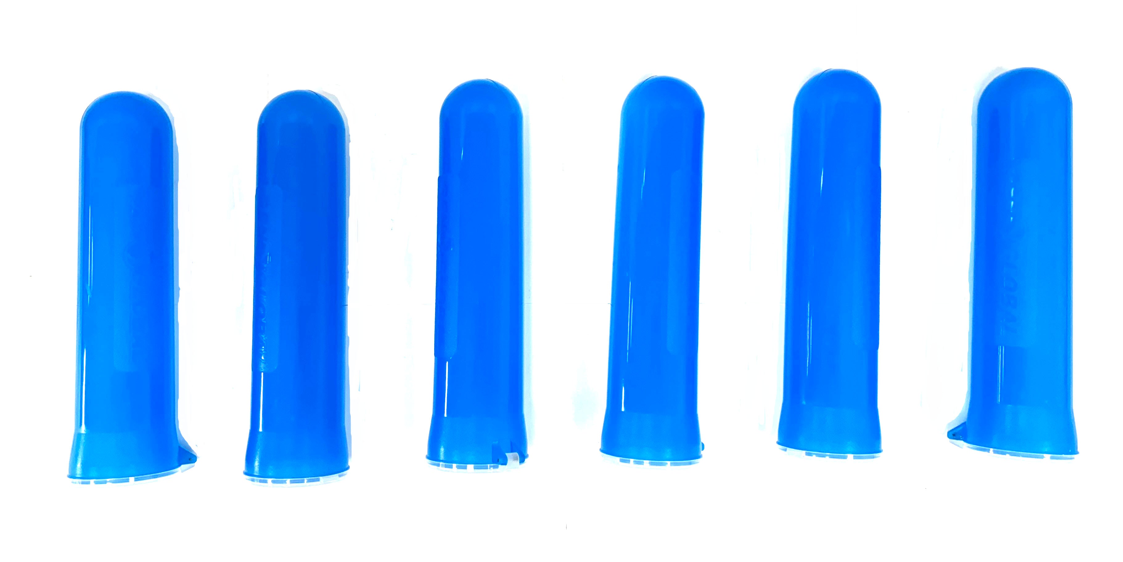GXG Blue Heavy Duty 140rd Paintball Pods - 6 Pack