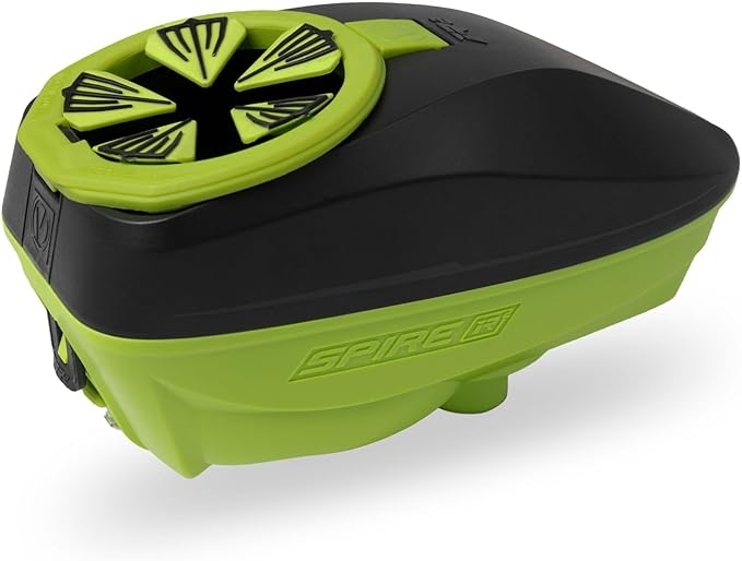 VIRTUE Spire IR² Electronic Paintball Loaders/Hoppers - SE Speed Feed Black Acid