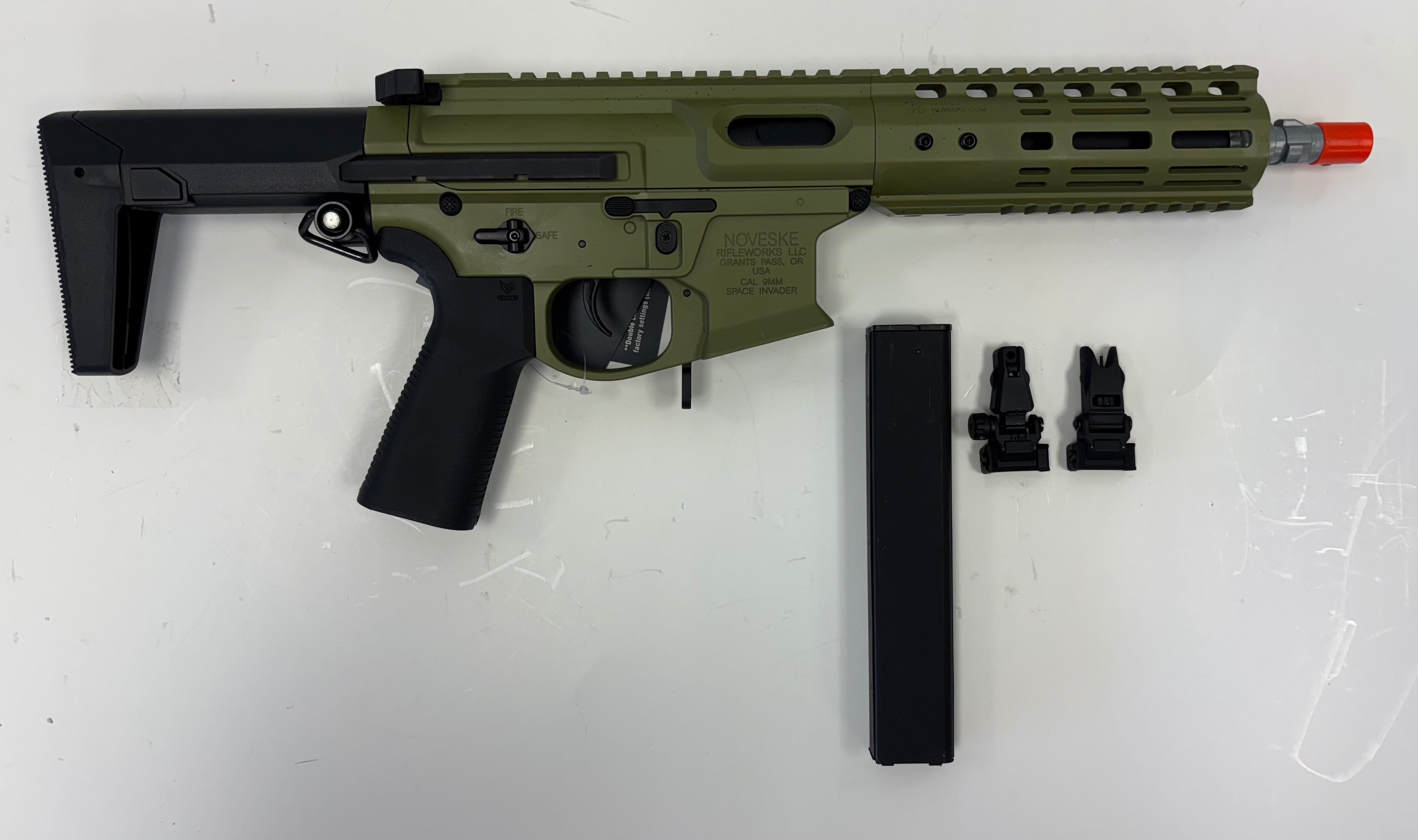 EMG Noveske Space Invader Gen4 PCC AEG Carbine (Bazooka Green / 8.5")