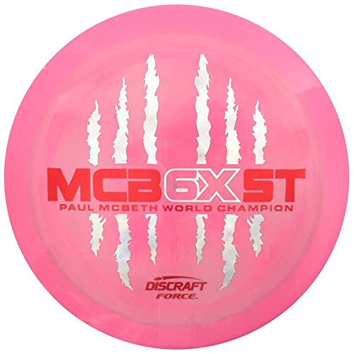 Discraft LE Paul McBeth 6X Commemorative McBeast Stamp ESP Force Golf Disc