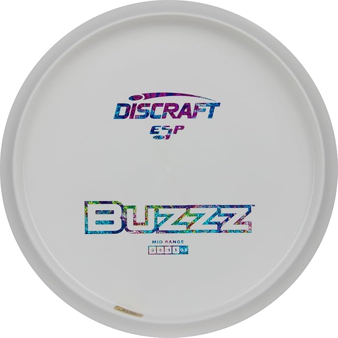 Discraft All White, Understamped ESP Buzzz 177+ Gram Mid-Range Golf Disc