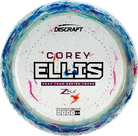 Discraft LE 2024 Tour Series Corey Ellis Jawbreaker Elite Z FLX Force Golf Disc