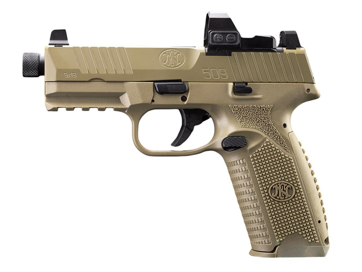 EMG FN® 509 Gas Blowback Airsoft GBB Pistol (Color: Flat Dark Earth)