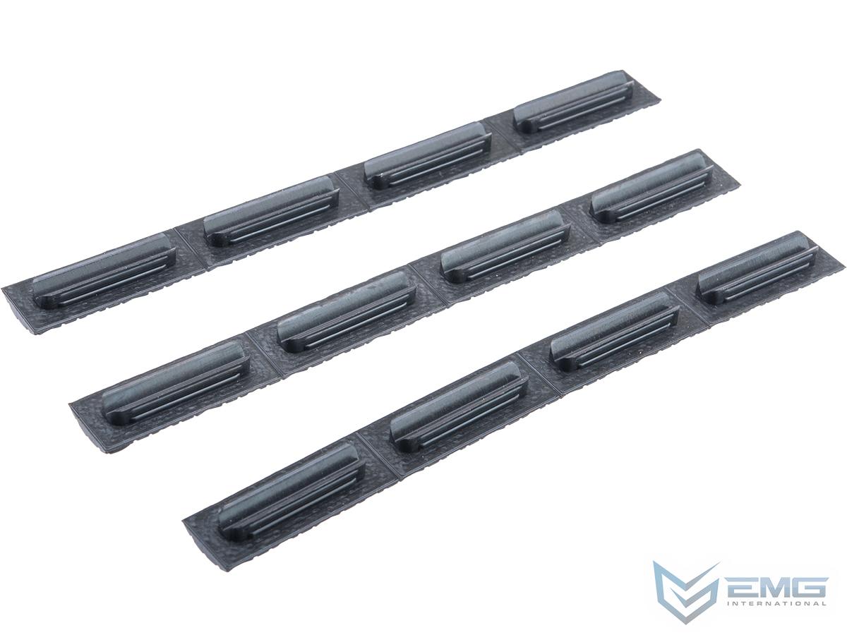 EMG Airsoft Ultimate M-LOK Rail Cover Set (Color: Black / 3 Pack)