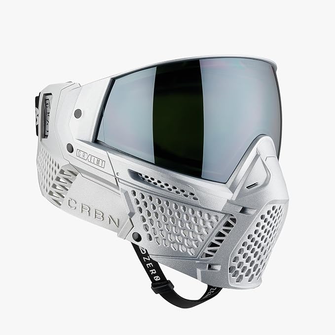 CRBN Paintball Zero GRX Goggle - More Coverage (ELMT Silver)