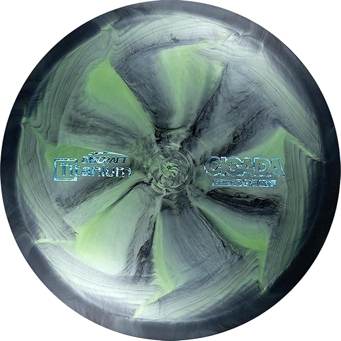 Discraft Swirl TI Cicada 173-174 Gram Driver Disc Golf Disc
