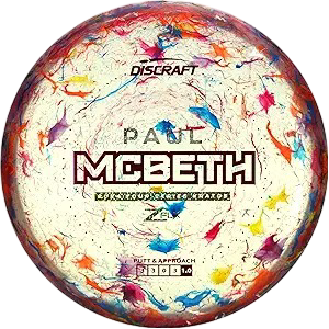 Discraft Paul McBeth 2024 Tour Series Jawbreaker Z FLX Kratos Putt and Approach Disc