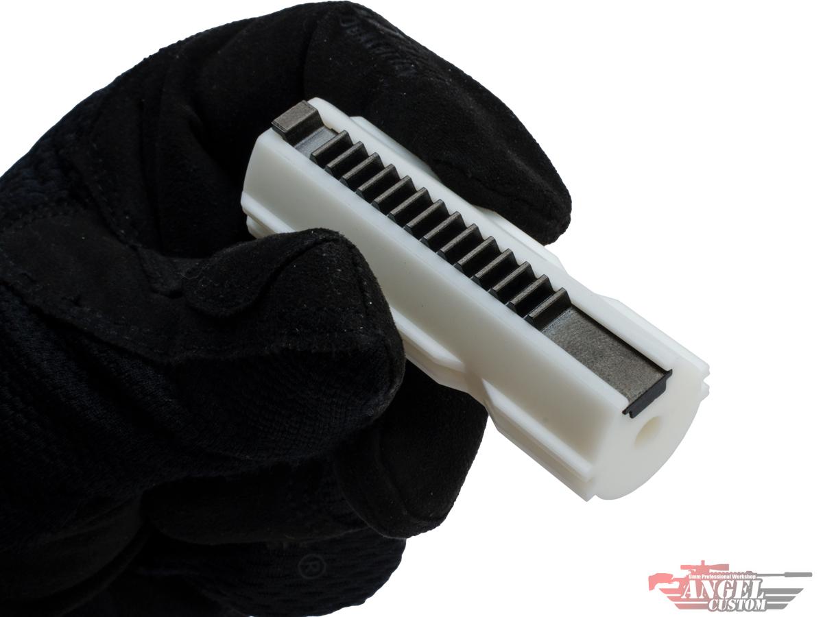 Angel Custom "KRATOS"High Performance Steel Teeth AEG Piston (Full Teeth)