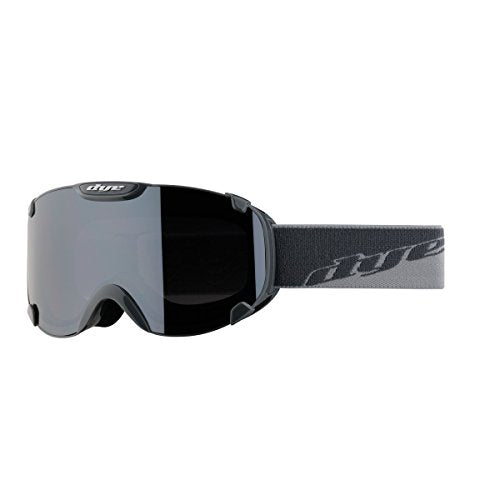 Dye Snow T1 Youth Snow Goggle, Charcoal Smoke Silver Lenses