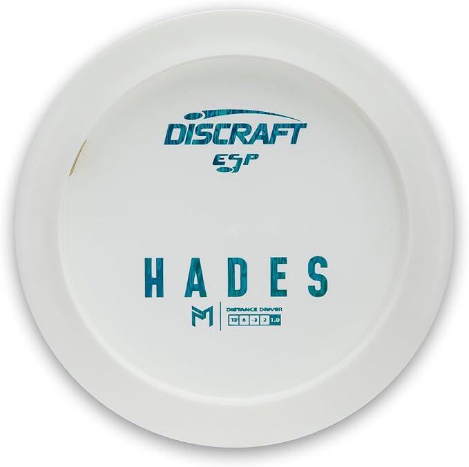 Discraft Paul McBeth White ESP Hades 170-172 Gram Distance Driver Disc Golf Disc