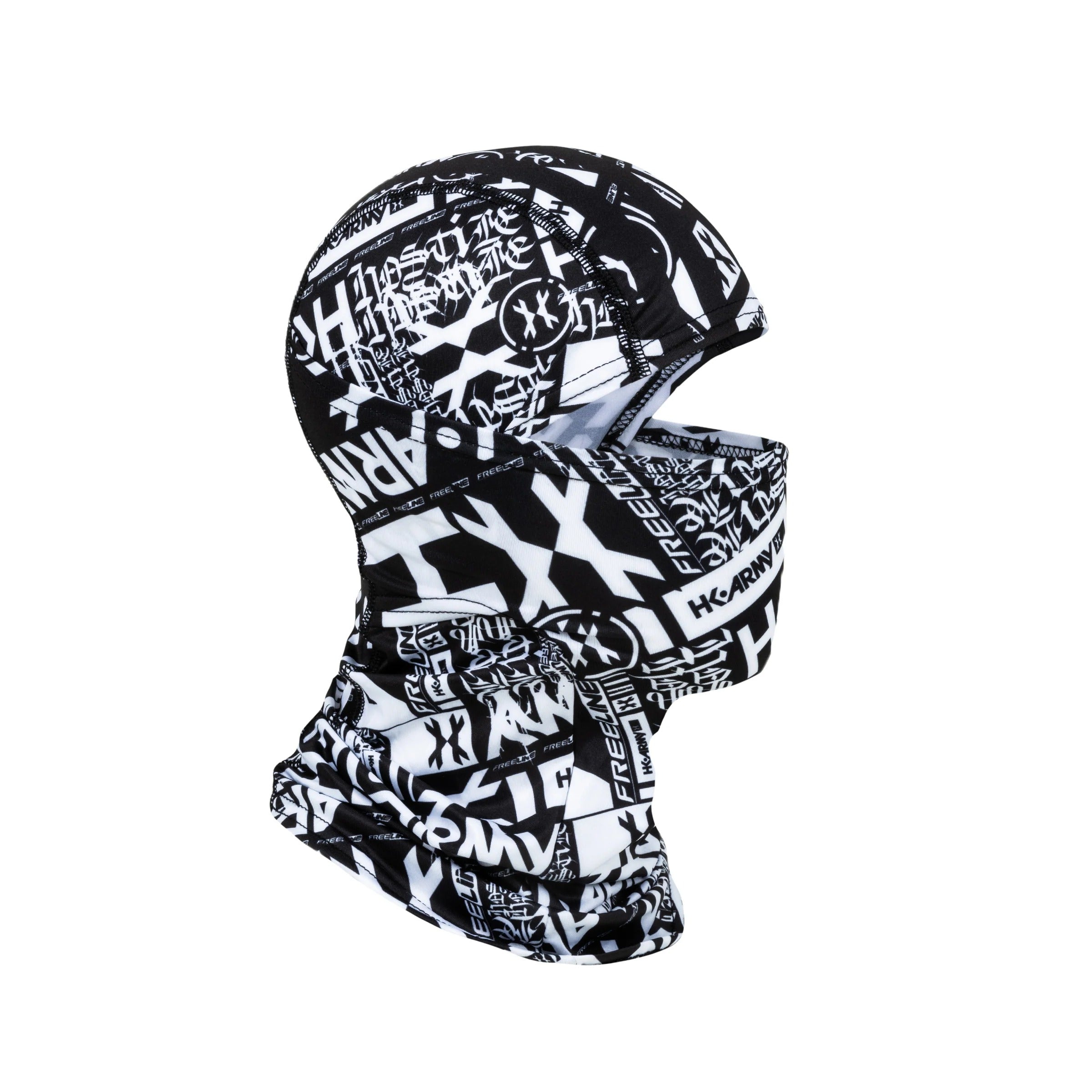 HK Army Hostile Balaclava Neck Gaiter for Airsoft and Paintball Black