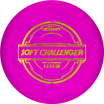 Discraft Putter Line Soft Challenger Putt and Approach Golf Disc - 173-174g