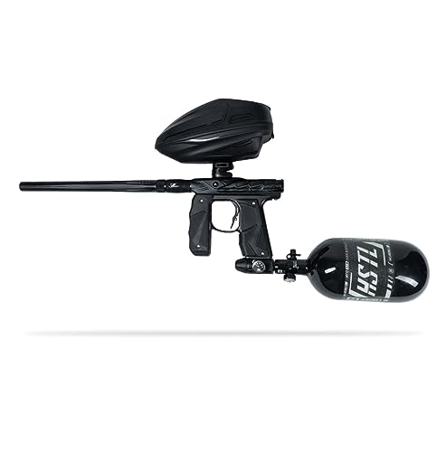 HK Army x Empire Mini GS Paintball Marker w/LAZR, Sonic Loader, 68/4500 HPA Tank