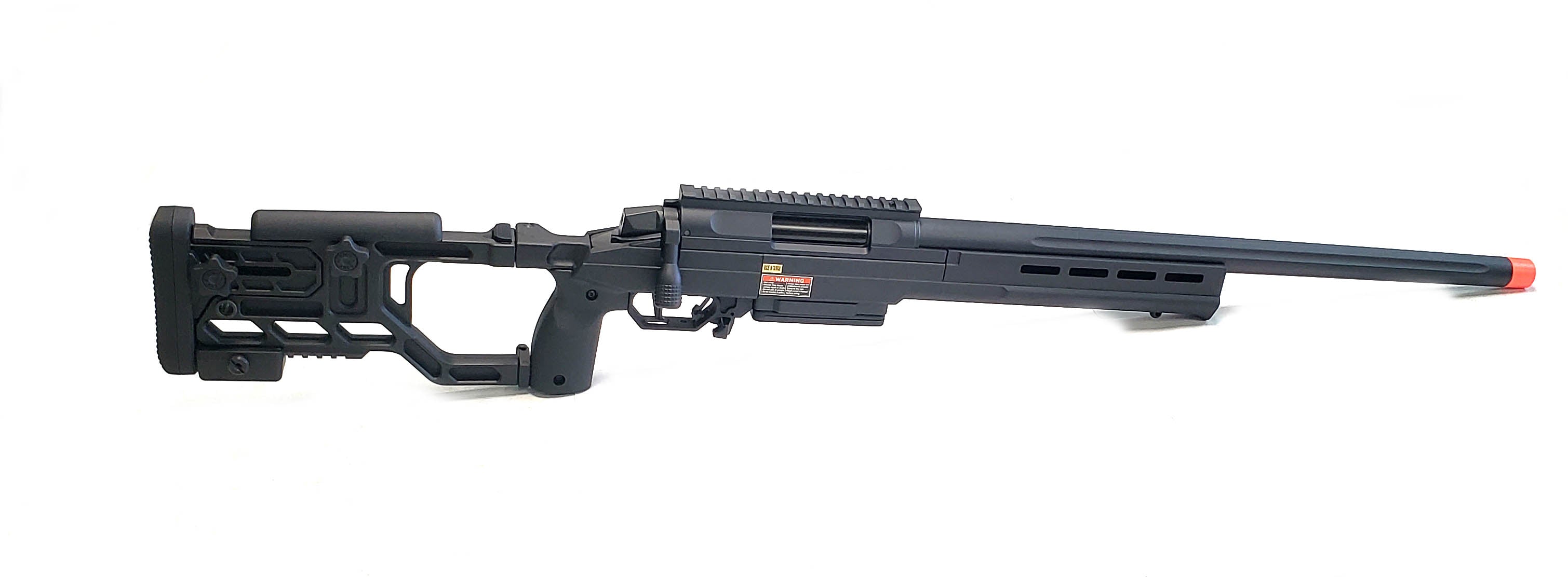 EMG Helios EV03 Tactical Bolt Action Airsoft Rifle by ARES Black