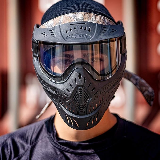 HK Army HSTL Paintball Mask Goggle with Thermal Lens (Black)