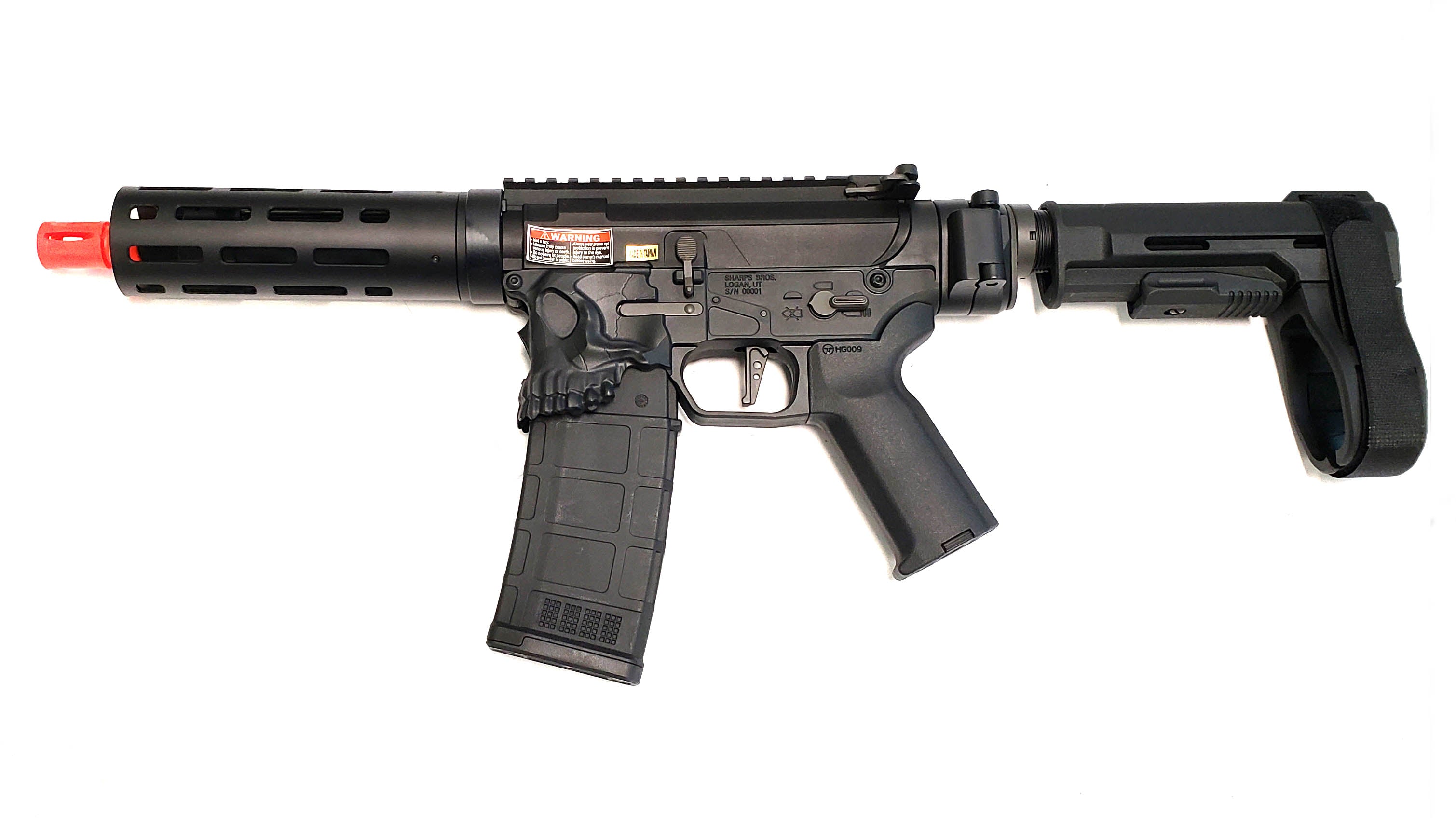 EMG Ares Sharps Bros "Jack" Takedown Model AEG Airsoft Rifle Gun - Black