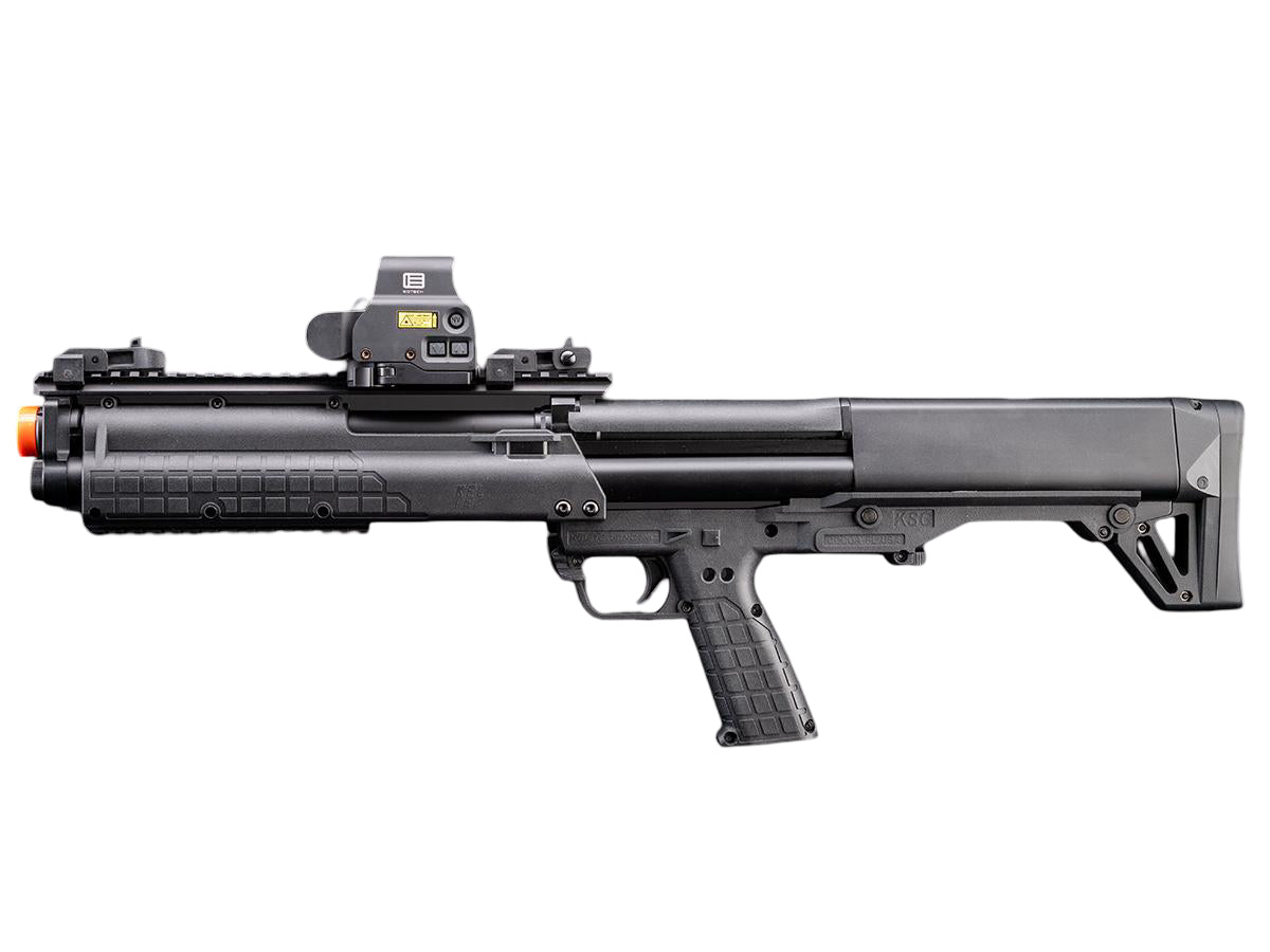 EMG x KelTec Licensed KSG Gas Power Multi-Shot Airsoft Shotgun (Color: Black)
