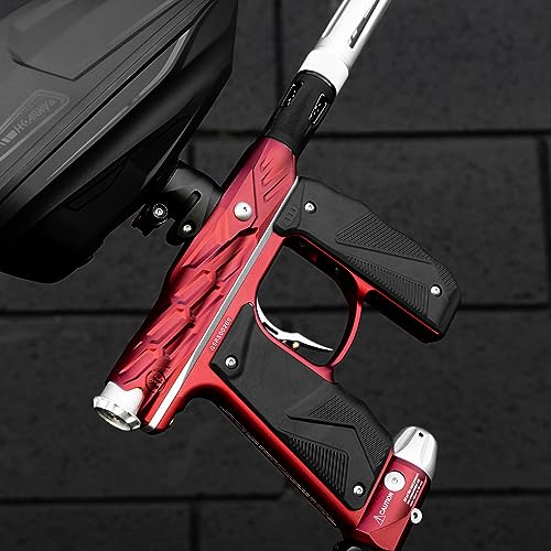 HK Army Empire Mini GS Electronic Paintball Marker (Red/Silver)