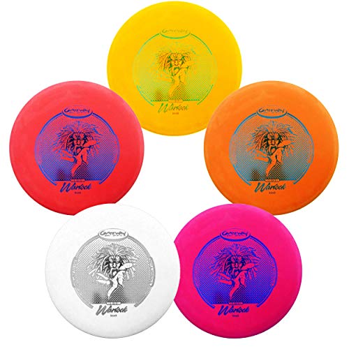 Gateway Warlock Disc Golf Putter Approach Disc - 5 Pack