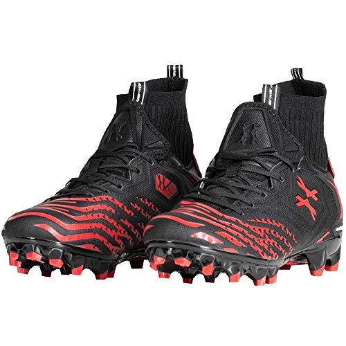 HK Army LT Diggerz_1 Low Top Paintball Cleats - Black/Red - Size 14