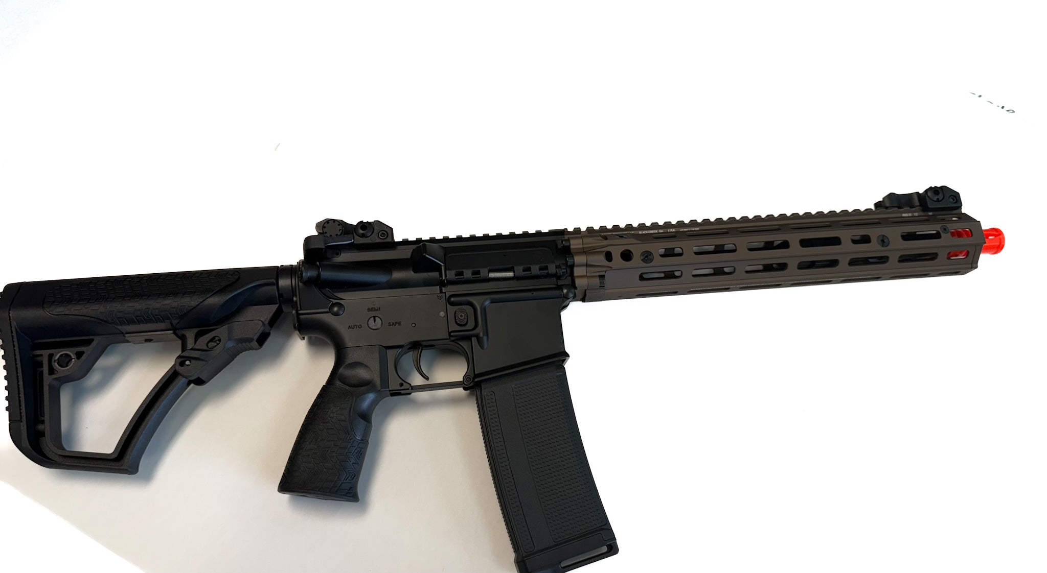 EMG DD Licensed DDM4A1 RIII Airsoft AEG Rifle(Black Two Tone/400 FPS/Gun Only)