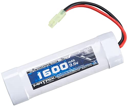 Evike Matrix High Output Small Type NiMH Battery (9.6V / 1600mAh / Small Tamiya)