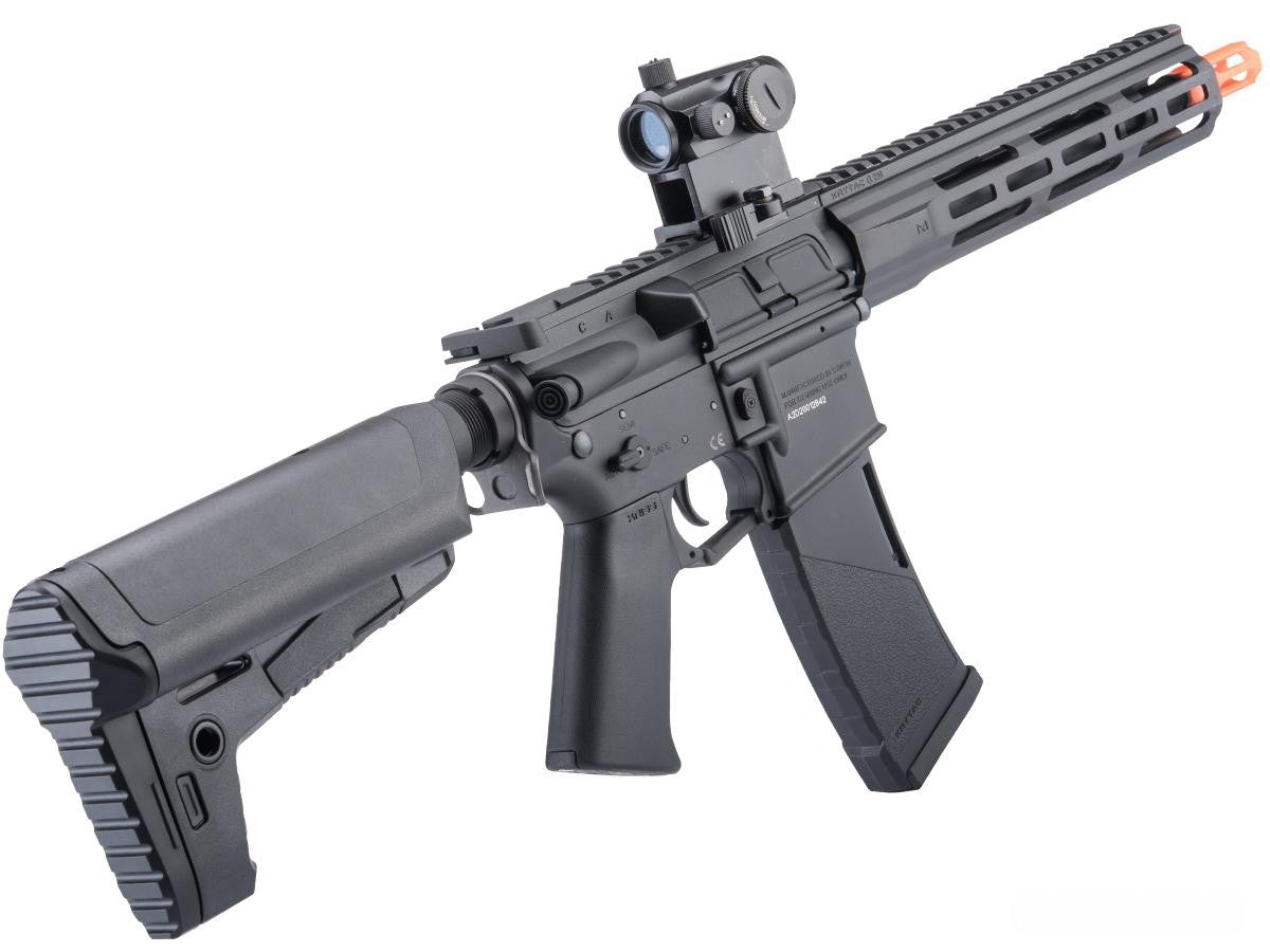 Krytac Alpha CRB-M Airsoft AEG Rifle (Model: Black / Gun Only)