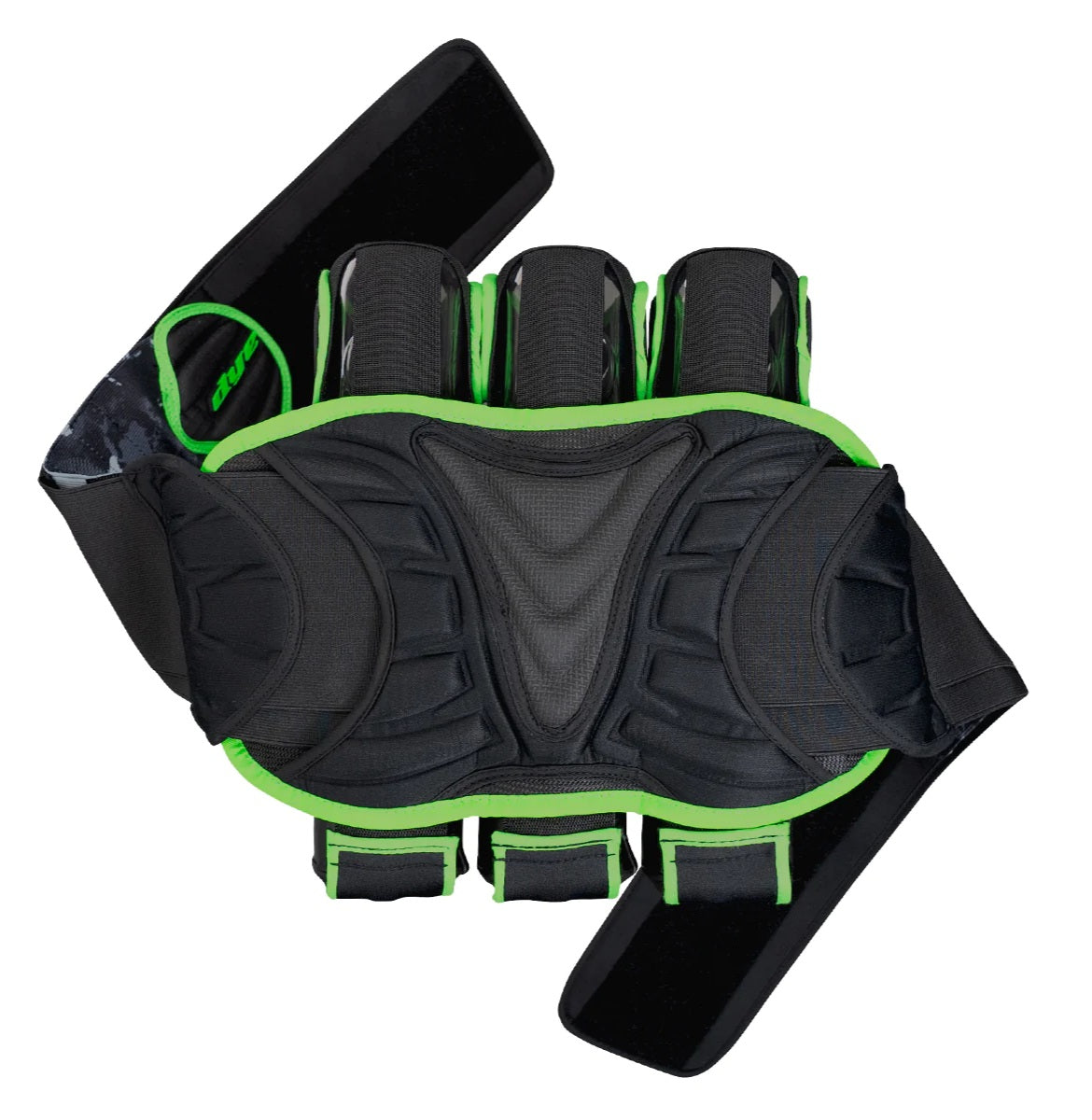 Dye Assault Pack Pro Harness (Black/Lime, 3+4)