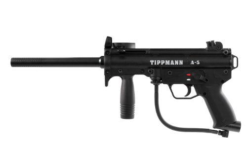 Tippmann A-5 A5 with Response Trigger .68 Caliber Paintball Gun Marker - Black