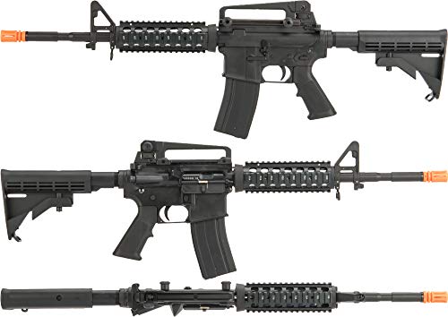 Evike Airsoft-Matrix M4 GBB AR15 Airsoft Rifle w/Reinforced WA System(M4 Ris)