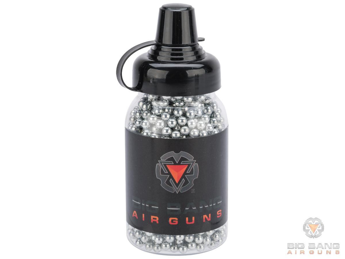 Evike Big Bang Airgun 4.5mm/.177 Cal Steel BB-Bottle (Zinc Plated /1500rd)