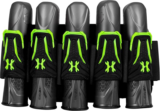 HK Army Zero G Lite Paintball Harness (Lime, 5+4)