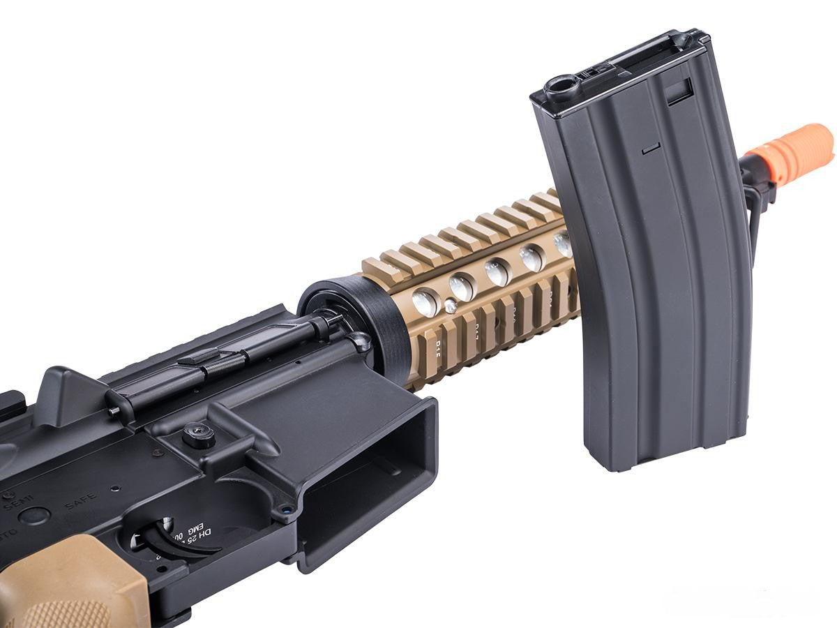 Cybergun Colt Lic M4 AEG Airsoft Rifle w/ E-Shooter MOSFET by E&C (MK18 CQB-R)