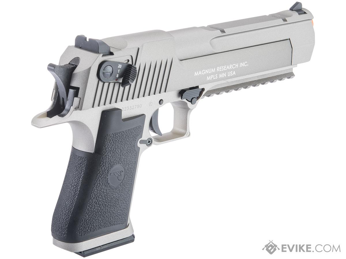 KWC Magnum Research Full Auto Metal Desert Eagle CO2 Gas Airsoft Pistol - Gray
