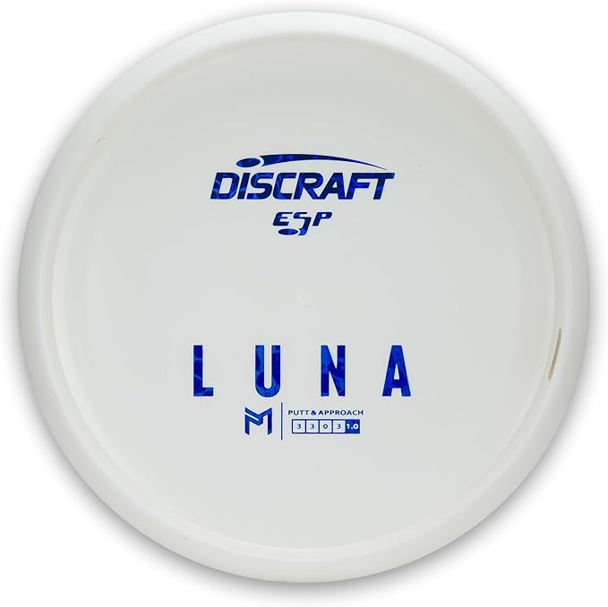 Discraft Paul McBeth Bottom Stamp White ESP Luna Putter 173-174 grams