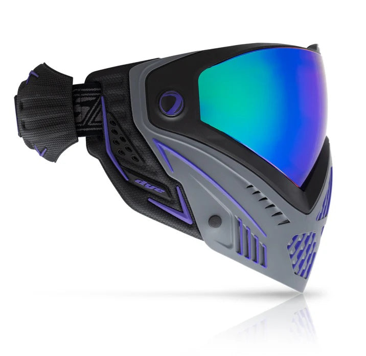 Dye I5 Thermal Paintball Mask Goggle - Barney Purple/Grey/Black