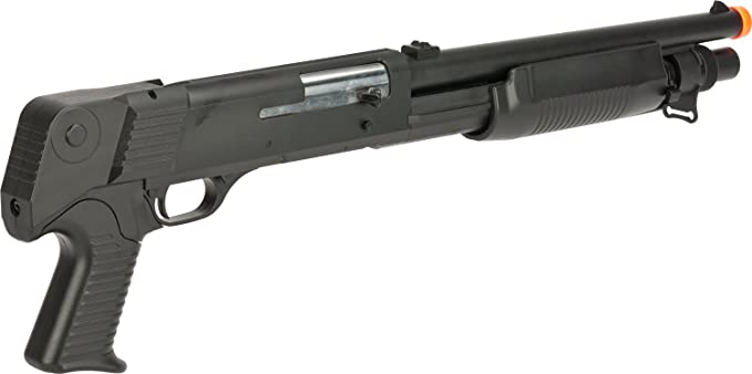 Evike - CYMA M3 3-Round Burst Multi-Shot Shell Loading Airsoft Shotgun (Size and Style Options)