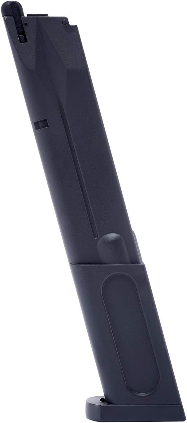 Beretta M92 A1 Blowback Full Auto 6mm BB Pistol Airsoft Gun Extended Magazine, 40-Round Capacity