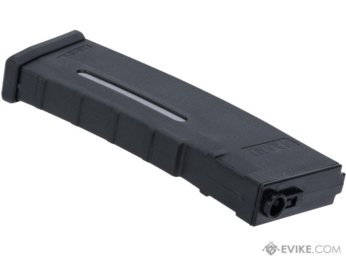 Evike BAMF Polymer Airsoft Mag Mid-Cap 190rd Airsoft M4 AEG (Black/Single)